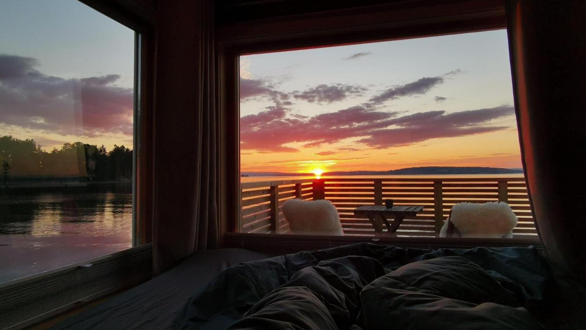 Idylliske Evjua Ved Mjosa Otel Skreia Dış mekan fotoğraf