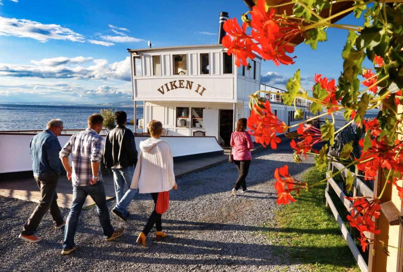 Idylliske Evjua Ved Mjosa Otel Skreia Dış mekan fotoğraf