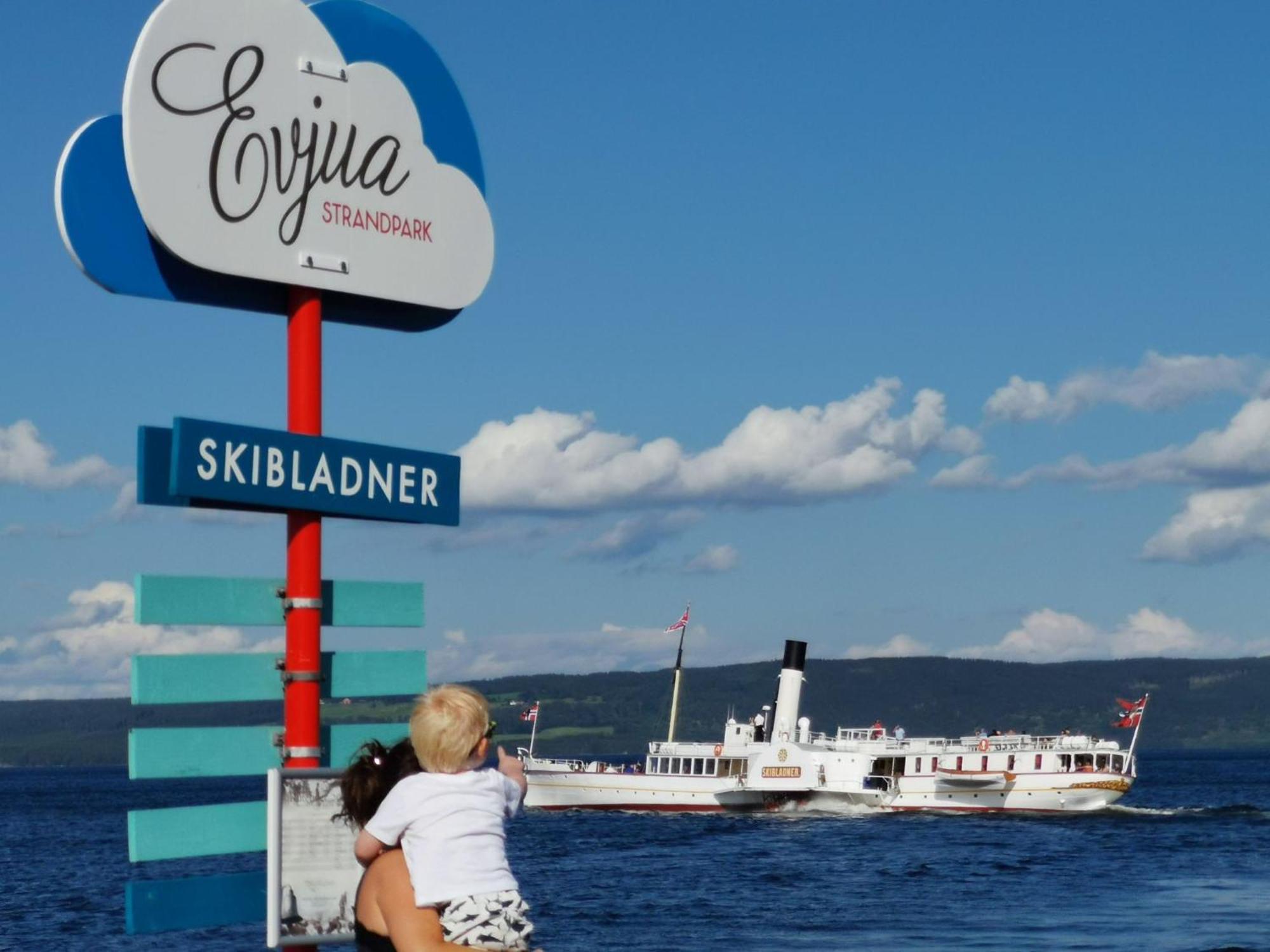 Idylliske Evjua Ved Mjosa Otel Skreia Dış mekan fotoğraf