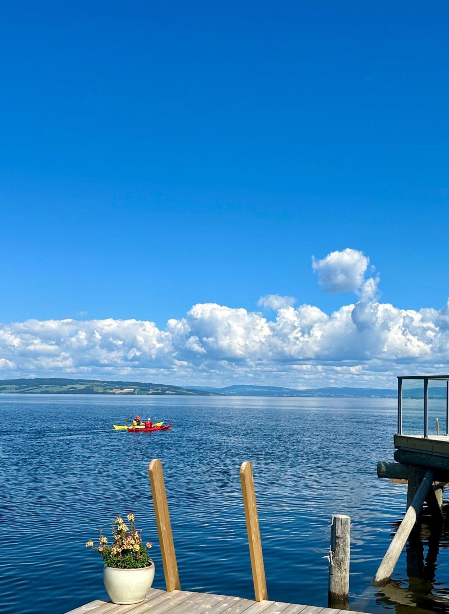 Idylliske Evjua Ved Mjosa Otel Skreia Dış mekan fotoğraf